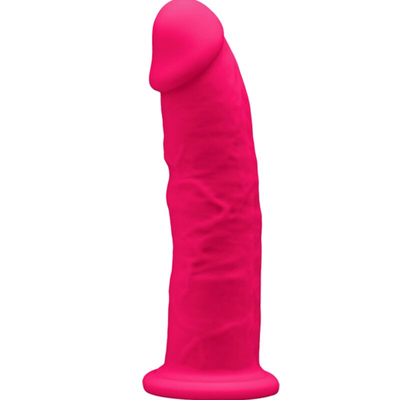 SILEXD – MODELLO 2 PENE REALISTICO PREMIUM SILEXPAN SILICONE FUCSIA 15 CM