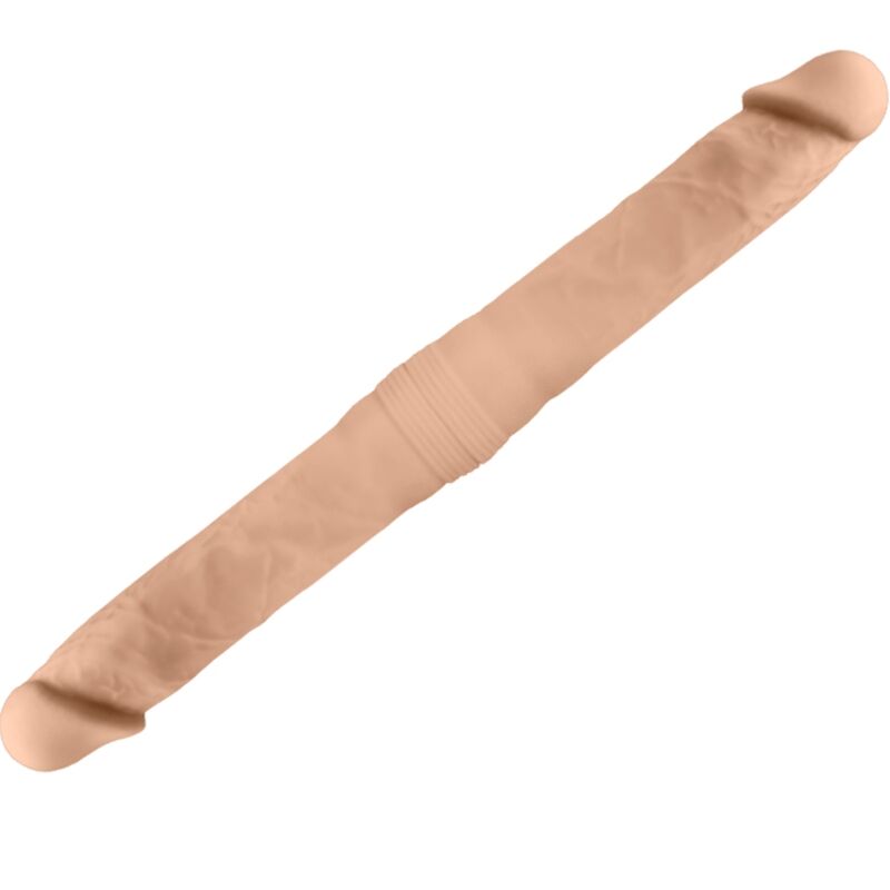 SILEXD – PENE DOPPIO REALISTICO SILICONE SILEXPAN PREMIUM 38,5 CM