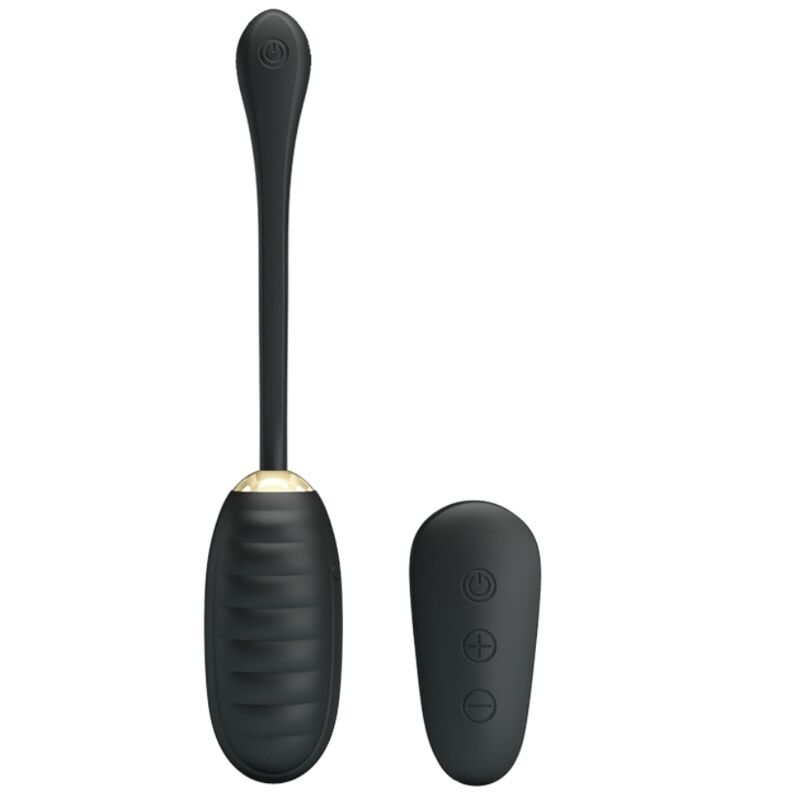 PRETTY LOVE – UOVO VIBRANTE RICARICABILE DOREEN LUXURY NERO