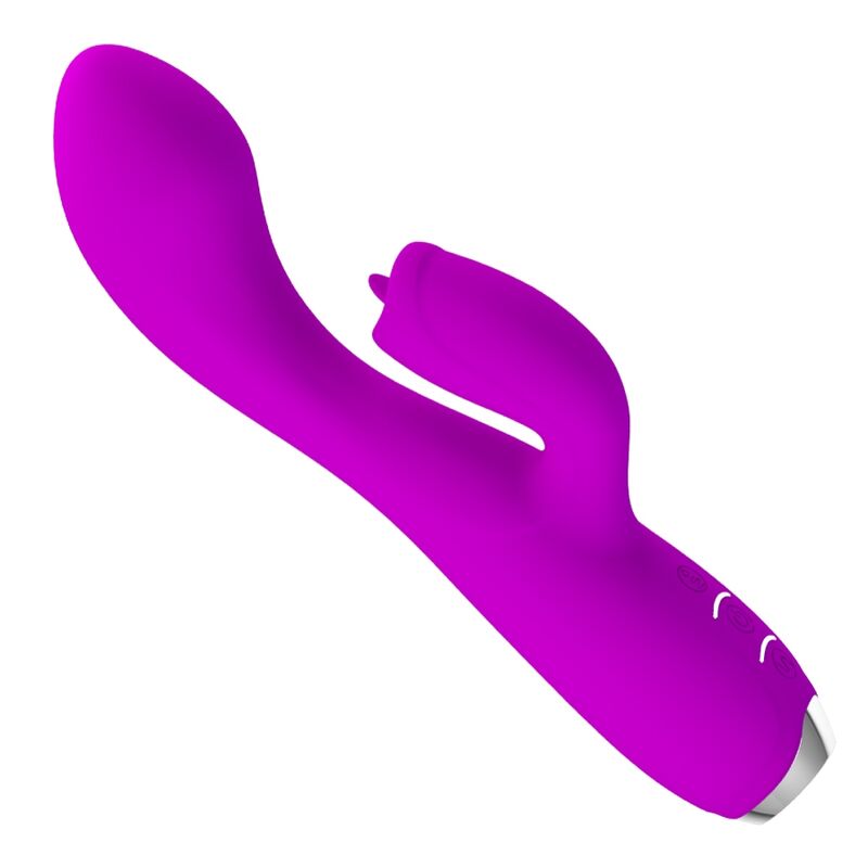 PRETTY LOVE – VIBRATORE RICARICABILE GLORIA RABBIT-VIOLA IMPERMEABILE