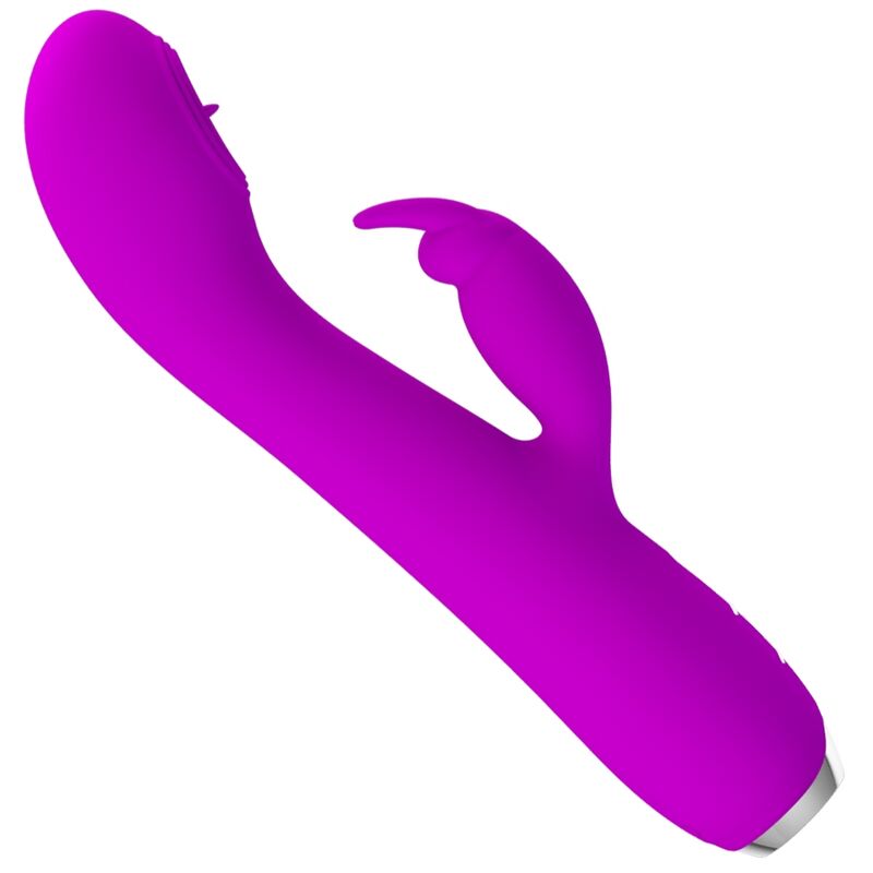 PRETTY LOVE – VIBRATORE RICARICABILE RACHEL CON ONDE STIMOLANTI VIOLA