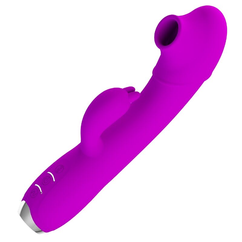 PRETTY LOVE – VIBRATORE REGINA – ONDE STIMOLANTI RICARICABILI VIOLA