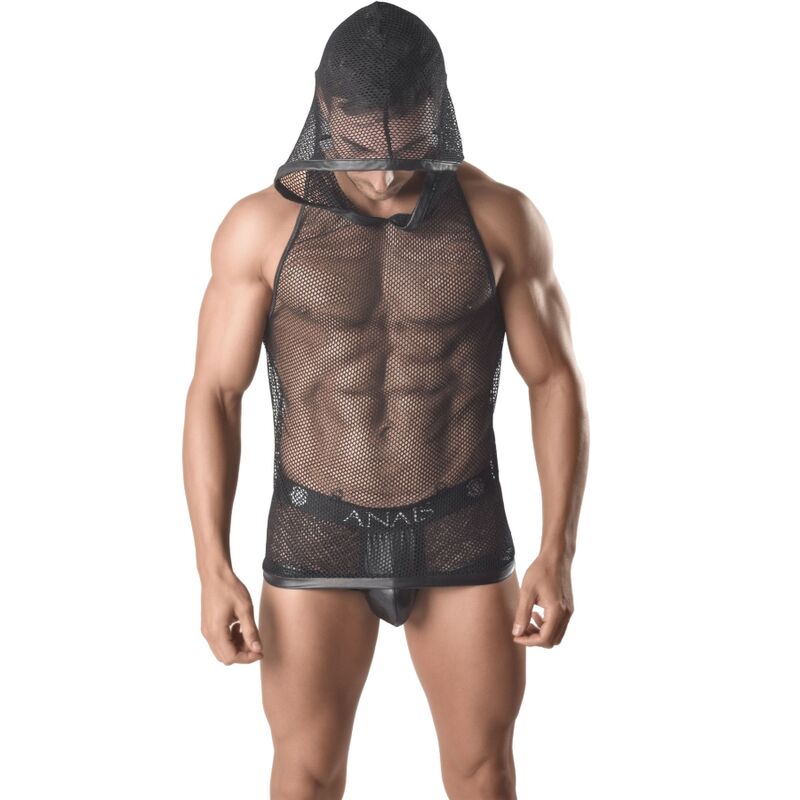 ANAIS MEN – ARES HOODED T-SHIRT L