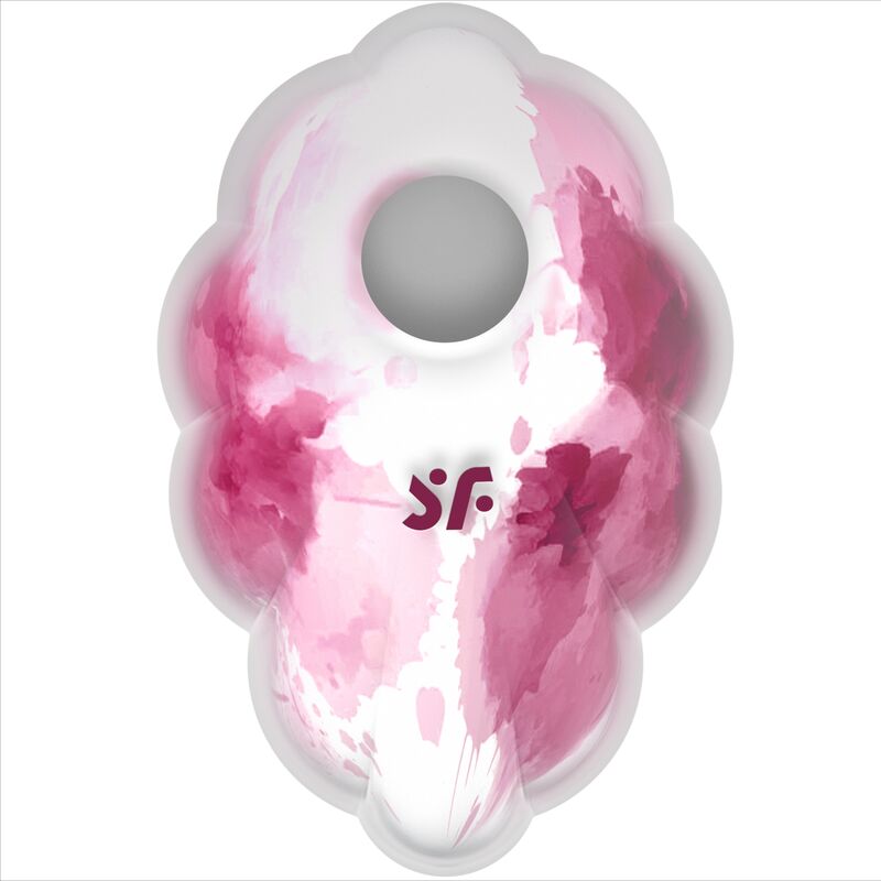 Stimolatore Clitoride Satisfyer Clound Dancer Green Air Pulse 3
