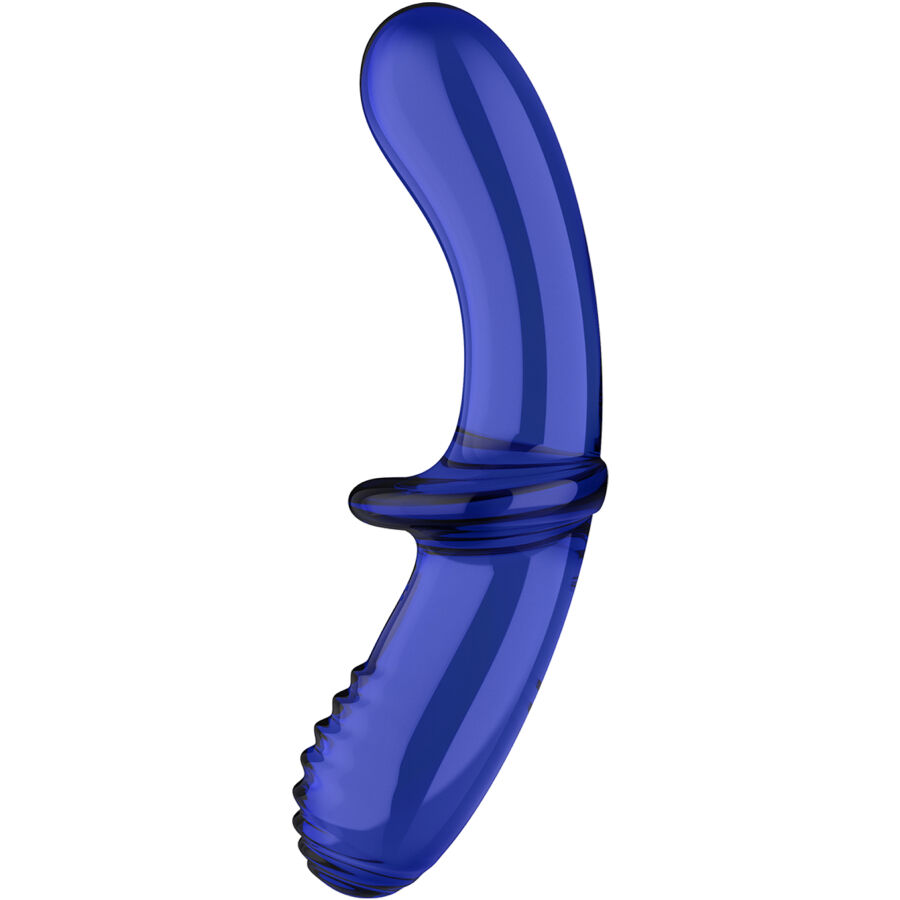 SATISFYER – DILDO DOPPIO CRISTALLO TRASPARENTE 2