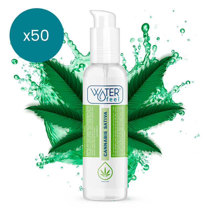 WATERFEEL LUBE CANNABIS 150ML X 50 UNITÀ
