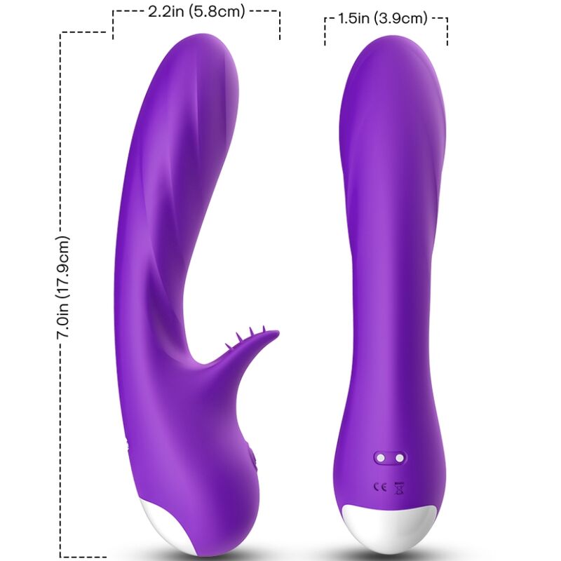 ARMONY – VIBRATORE ROMANCE CON STIMOLATORE VIOLA