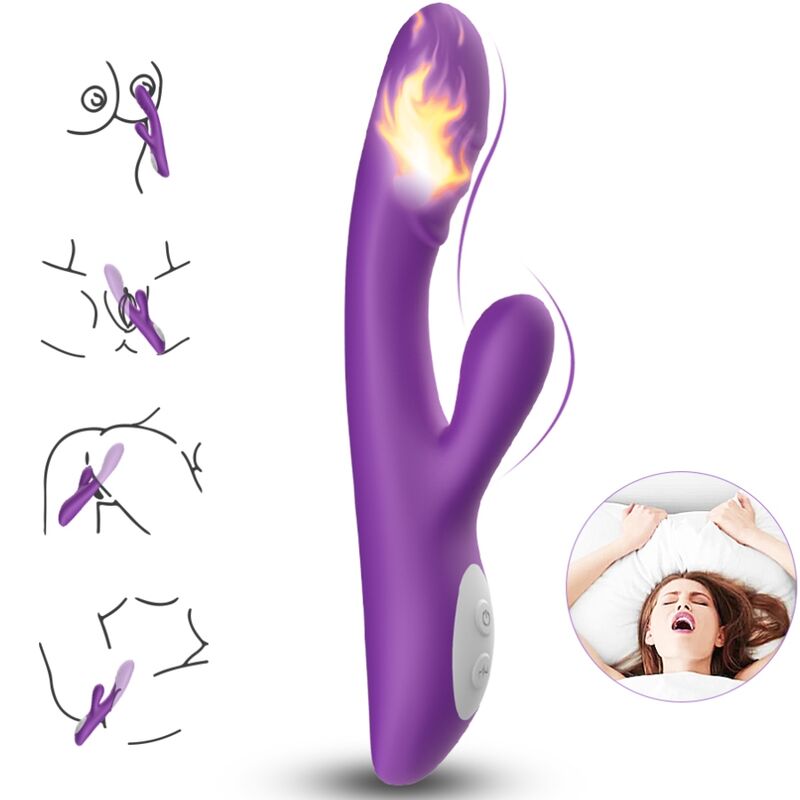 ARMONY – VIBRATORE SPARK EFFETTO CALORE VIOLA