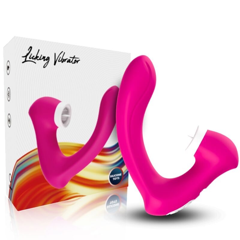 ARMONY – SECRETKISS LECCARE IL CLITORITE VIBRANTE E IL VIBRATORE CURVO FUCSIA ARMONY – SECRETKISS LECCARE IL CLITORITE VIBRANTE E IL VIBRATORE CURVO FUCSIA
