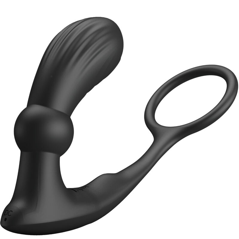 PRETTY LOVE – ANELLO ANALE E VIBRATORE WARREN BLACK