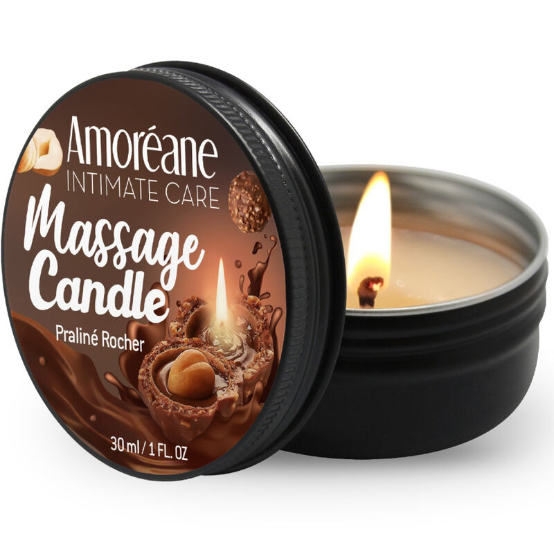 AMOREANE – CANDELA DA MASSAGGIO ROCHER PRALINE 30 ML