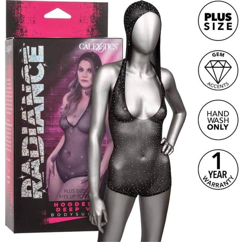 CALEXOTICS – RADIANCE BODY A V PROFONDO CON CAPPUCCIO TAGLIA PLUS