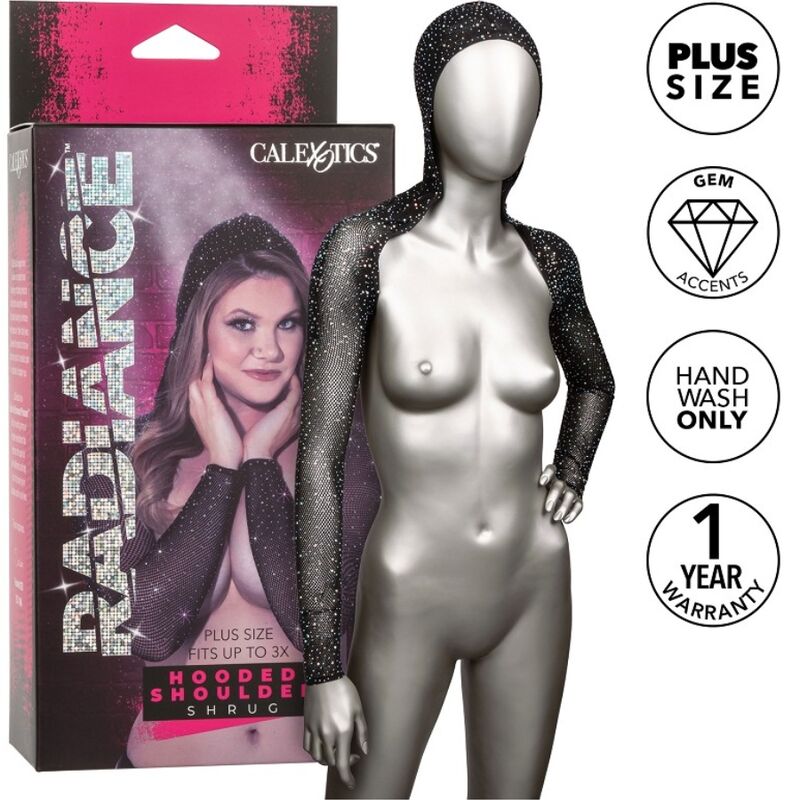 CALEXOTICS – RADIANCE COPRISPALLA CON CAPPUCCIO RHINE PLUS TAGLIA