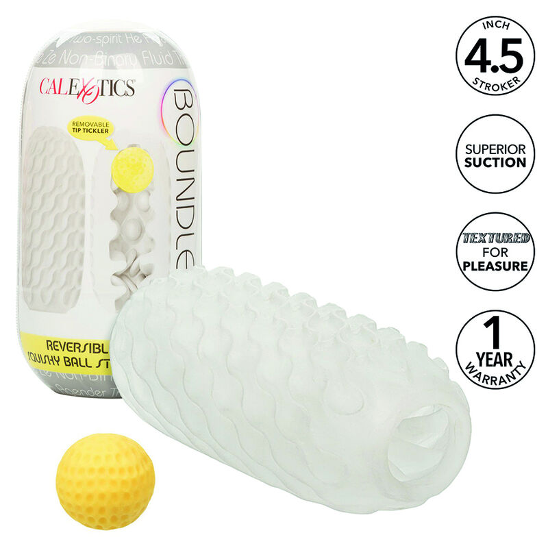 CALEXOTICS – BOUNDLESS SFERA SQUISHY REVERSIBILE GRIGIA