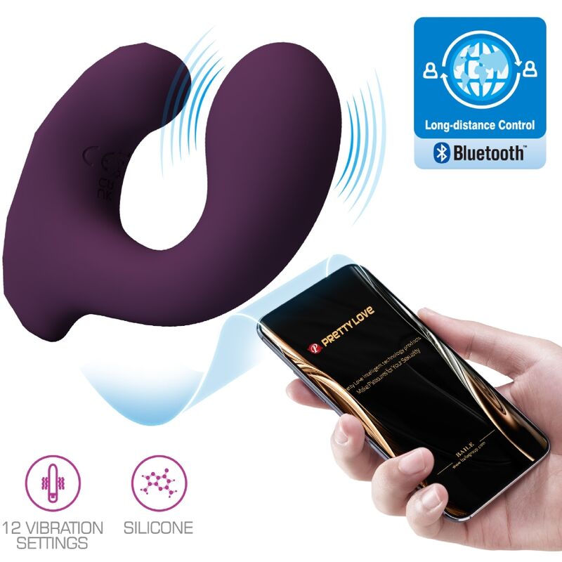 PRETTY LOVE – TELECOMANDO BILLY VIBRAZIONE VIOLA – APP GRATUITA