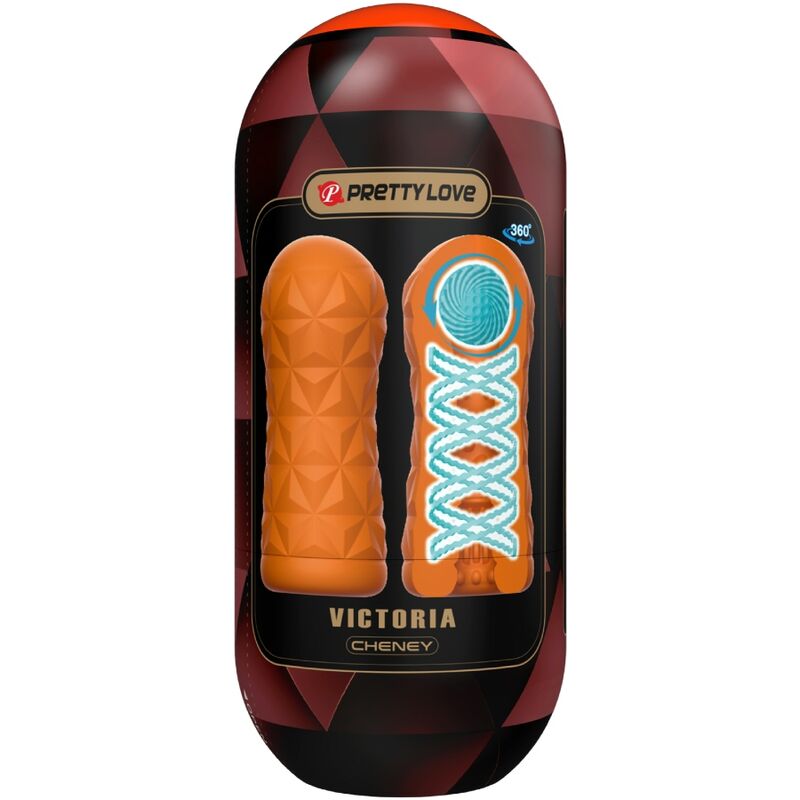 PRETTY LOVE – MASTURBATORE VICTORIA CHENEY ARANCIONE 12