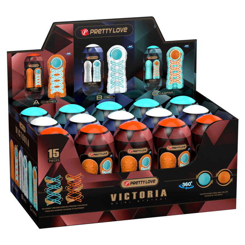 PRETTY LOVE – MASTURBATORE VICTORIA 15 PEZZI