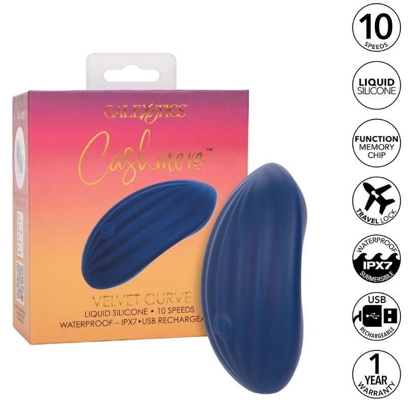 CALEXOTICS – CASHMERE CURVA VELLUTO BLU