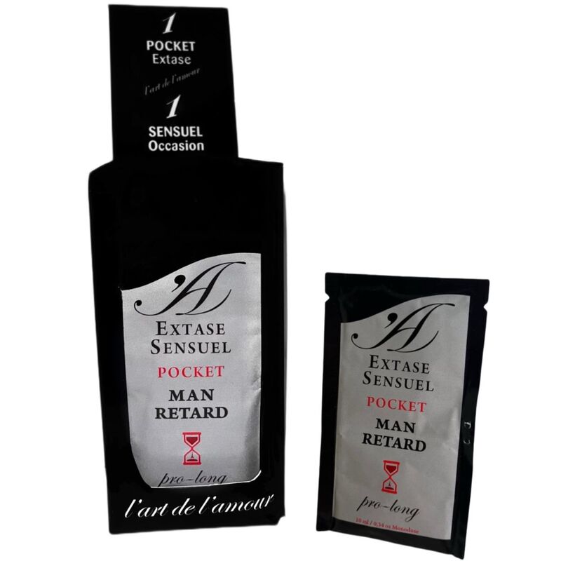 EXTASE SENSUAL – POCKET RITARDANTE MASCHILE 10 ML