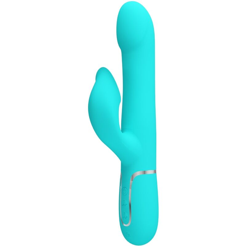 Vibratore Rabbit Pretty Love Verde Acqua