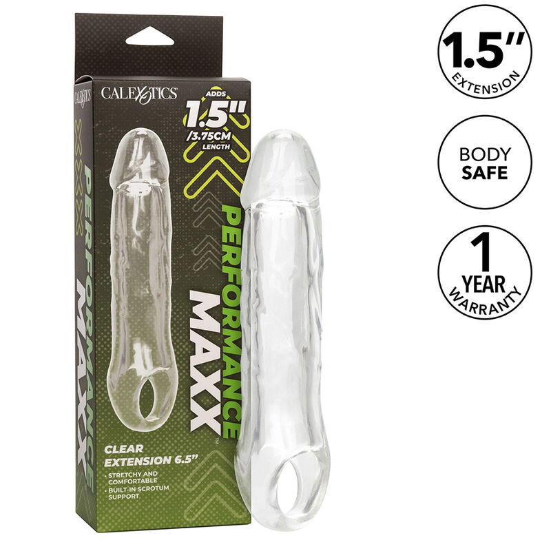 CALEXOTICS – PERFORMANCE MAXX CLEAR EXTENSION 6,5 TRASPARENTE