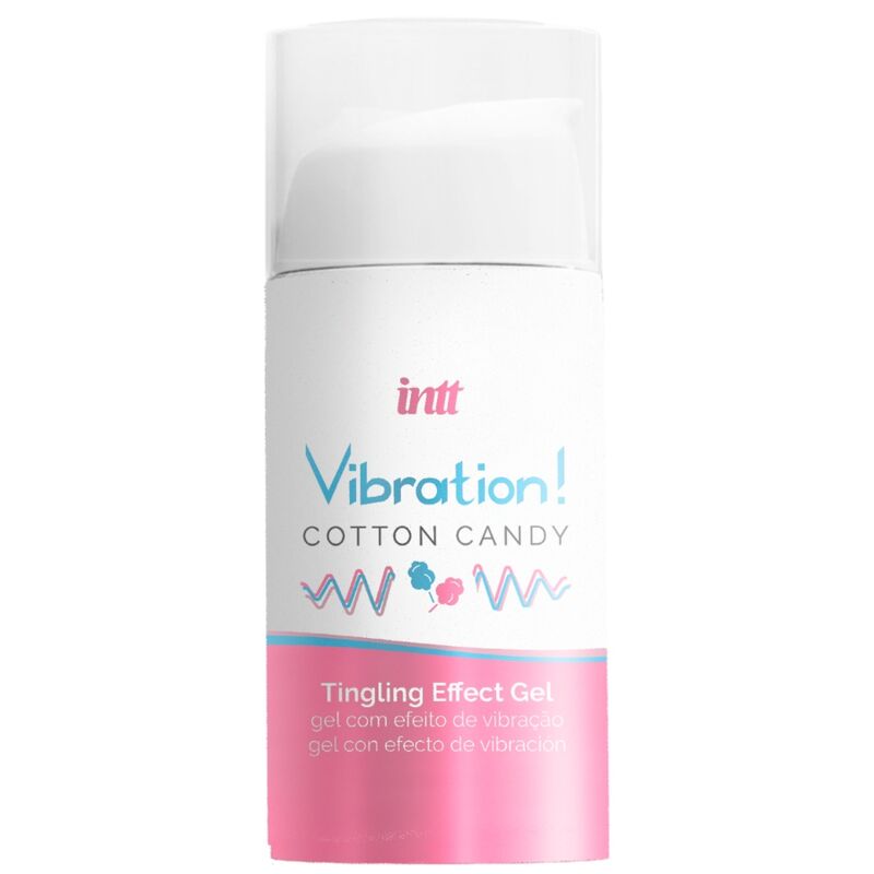 INTT – GEL LIQUIDO VIBRATORE POTENTE STIMOLANTE INTIMO PER ZUCCHERO DI COTONE 15 ML