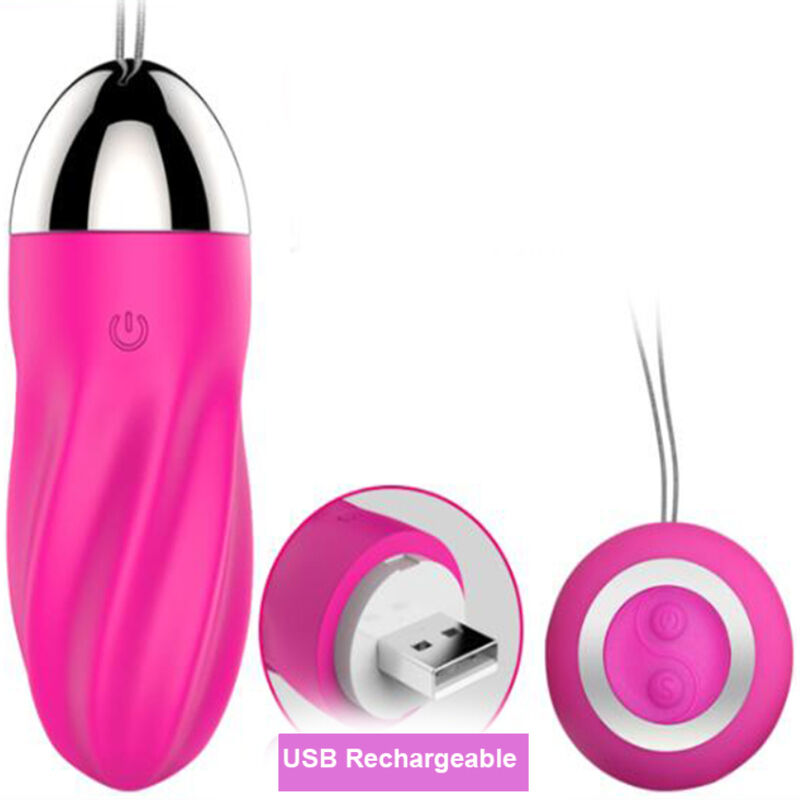 ARMONY – TELECOMANDO UOVO VIBRANTE SWEETY SPIRAL ROSA