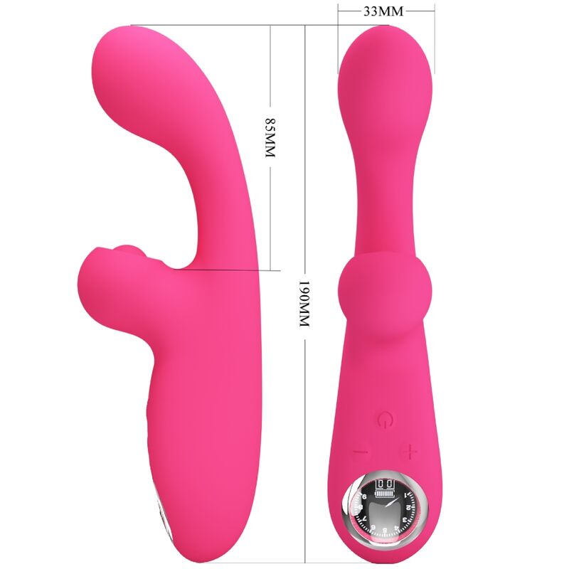PRETTY LOVE – SKYLAR VIBRATORE STIMOLATORE ROSA