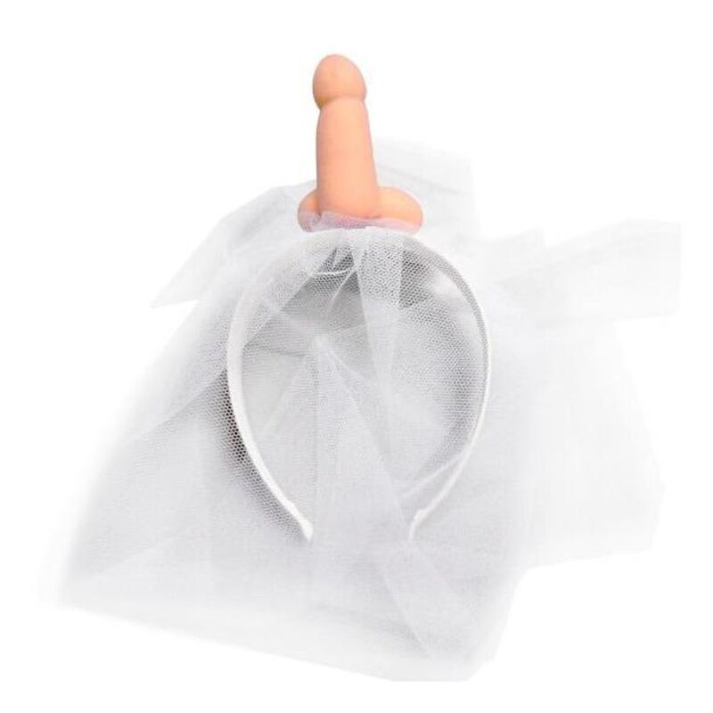 DIABLO PICANTE – VELO DA SPOSA BIANCO CON PENE