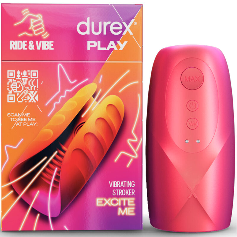 DUREX – MASTURBATORE VIBRATORE TOY RIDE  VIBE 2
