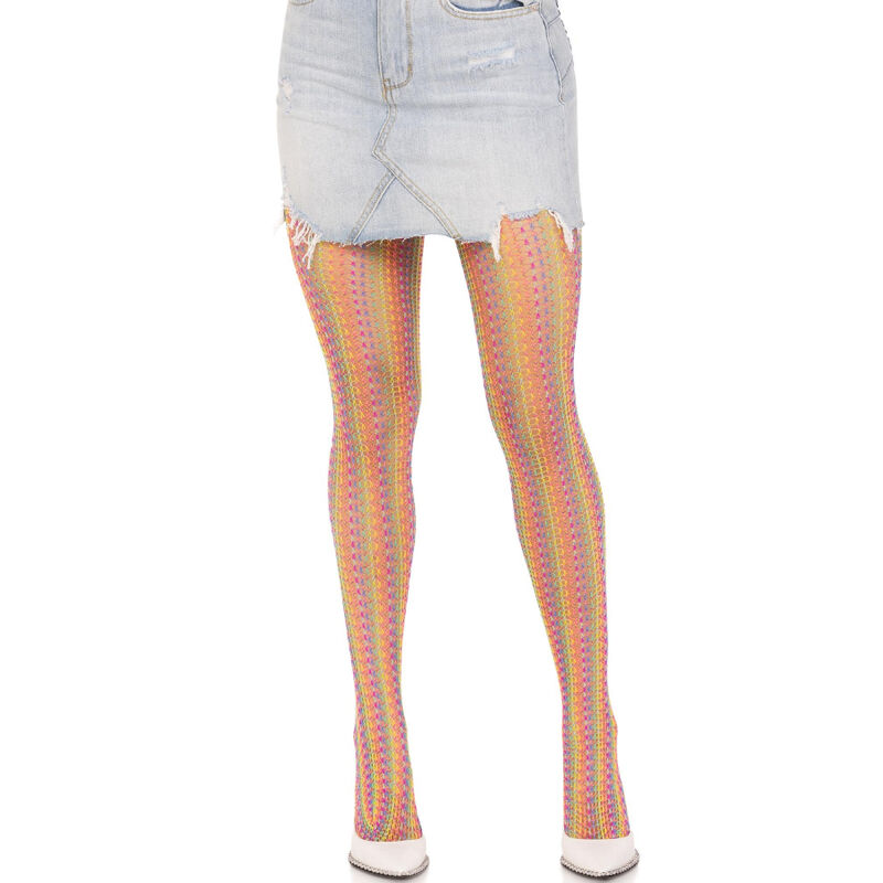 LEG AVENUE – CALZE ALLUNCINETTO MULTICOLORE