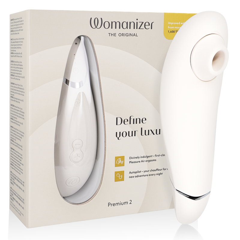 WOMANIZER – PREMIUM 2 STIMOLATORE CLITORALE GRIGIO CALDO