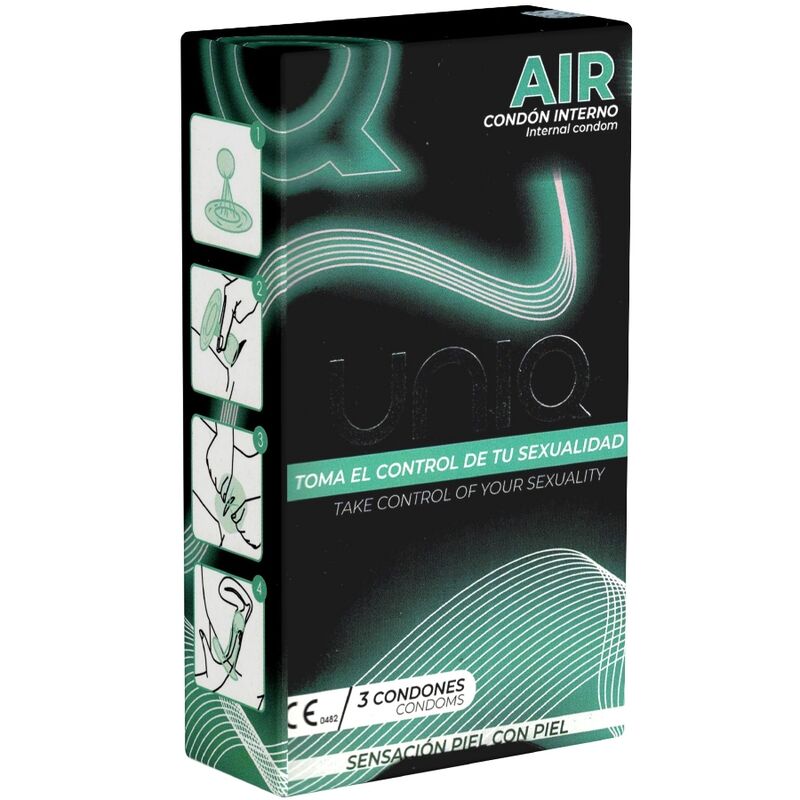 PRESERVATIVO FEMMINA UNIQ AIR 3 UNITÀ
