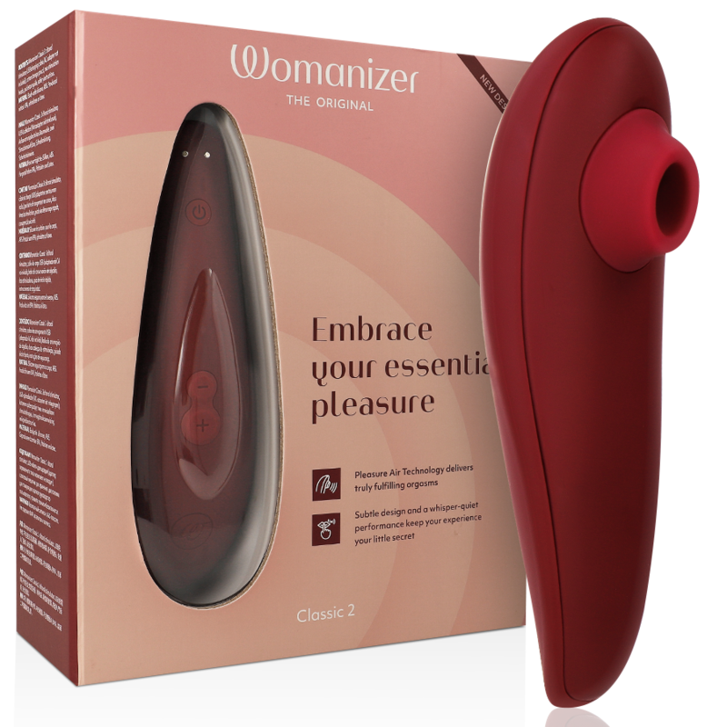 WOMANIZER – CLASSIC 2 STIMOLATORE CLITORALE BORDEAUX