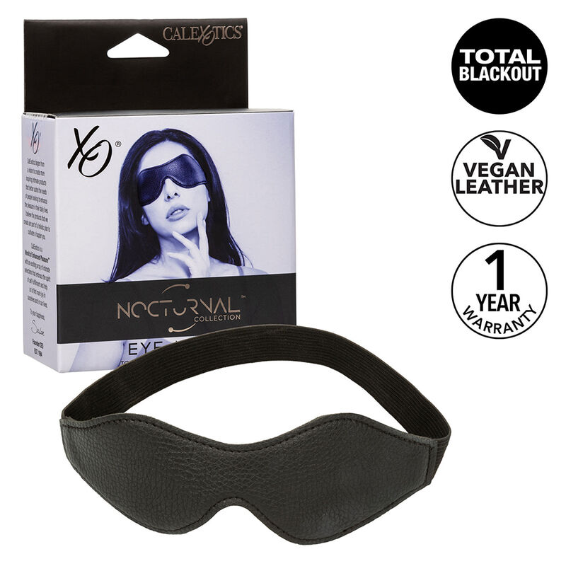 CALEXOTICS – NOCTURNAL MASCHERA IN PVC PELLE NERA