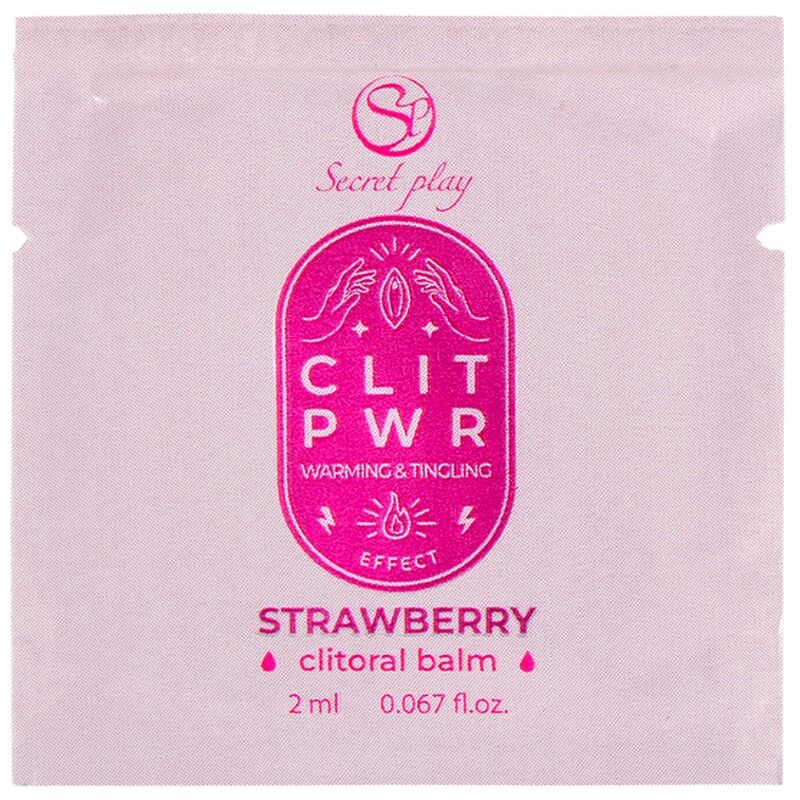 SECRETPLAY – LUBRIFICANTE MONODOSE ALLA FRAGOLA 2 ML