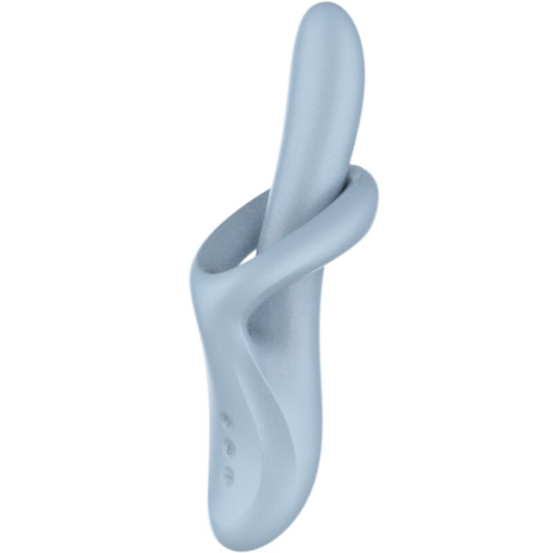SATISFYER – HEAT FLEX 4 VIBRATORE EFFETTO CALORE 12 VIBRAZIONI BLU