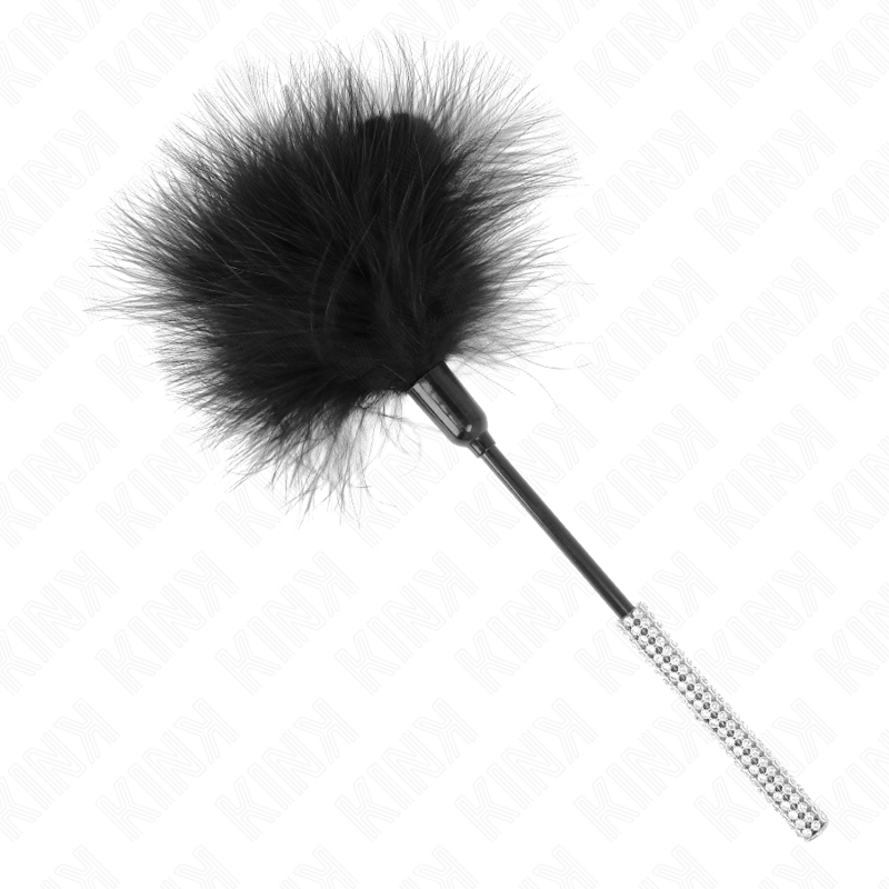 KINK – PIUME TICKLE CON MANICO STRASS 27 CM