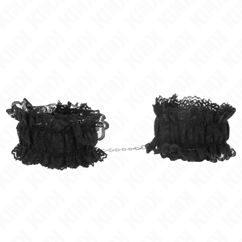 KINK – POLSO ELASTICO IN PIZZO NEGRO