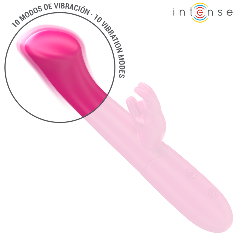 Vibratore Coniglio Intense Julieta 18,6 Cm 10 Vibrazioni Rosa 3 Vibratore Coniglio Intense Julieta 18,6 Cm 10 Vibrazioni Rosa 3