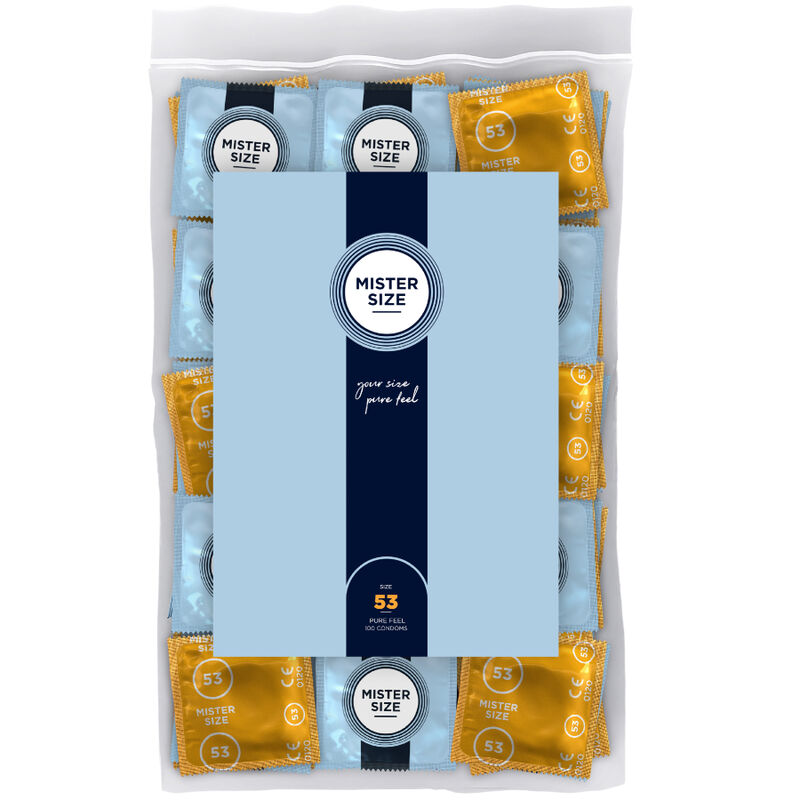 MISTER SIZE – PRESERVATIVO TAGLIA M 53 MM (100 UNITÀ)