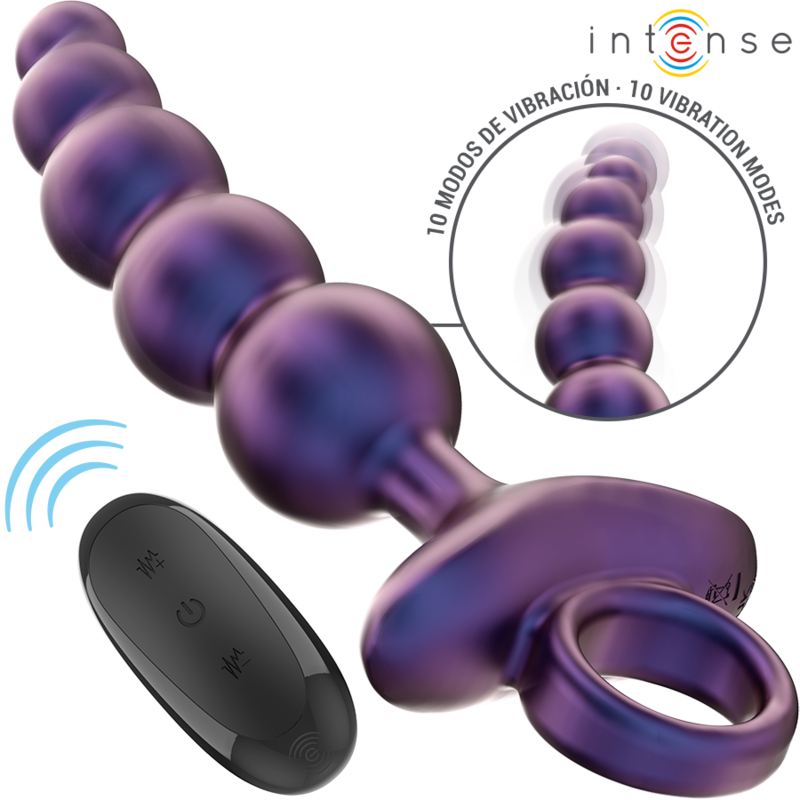 INTENSE – TITO VIBRANTE ANAL PLUG MODELLO 3 TELECOMANDO