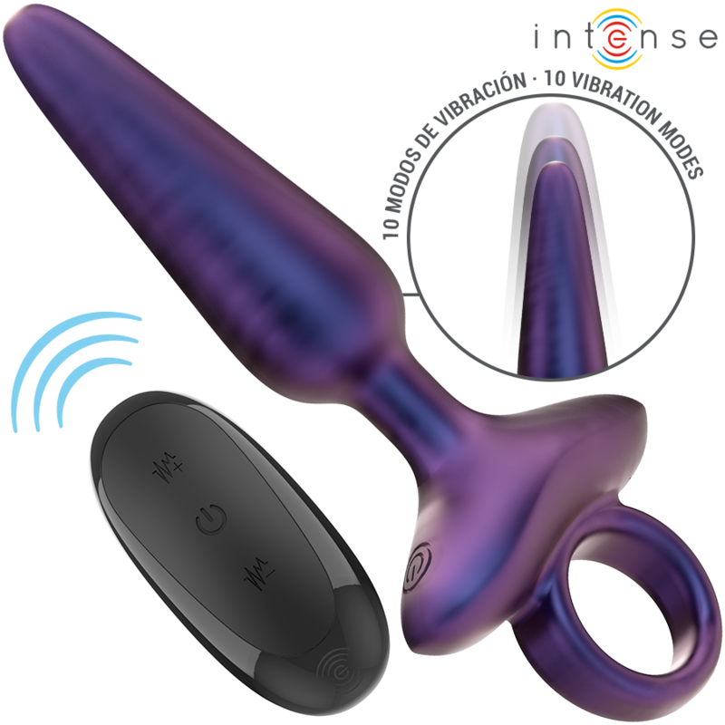 INTENSE – MARLON VIBRANTE ANAL PLUG MODELLO 4 TELECOMANDO