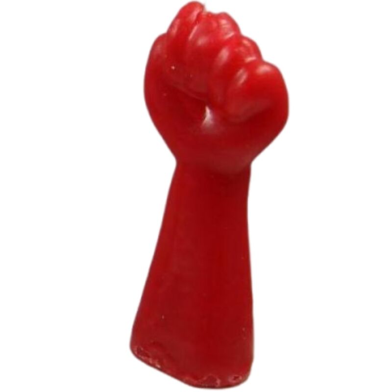 DIABLO PICANTE – CANDELA A FORMA DI PUGNO ROSSA