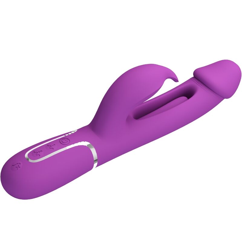 Vibratore Coniglio Multifunzione Pretty Love Kampas 3 In 1 Viola 3 Vibratore Coniglio Multifunzione Pretty Love Kampas 3 In 1 Viola 3