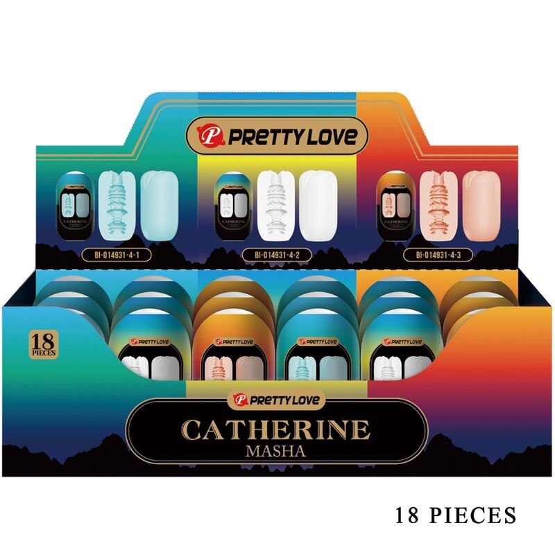 PRETTY LOVE – MASHA PACK 18 VARI MASTURBATORI MASCHILI