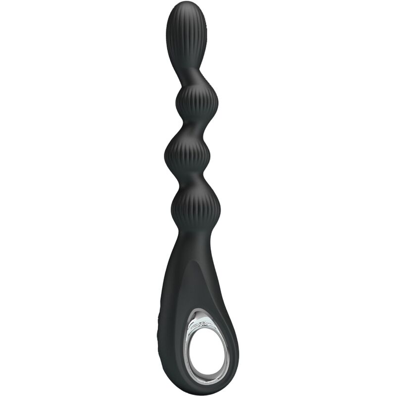 Vibratore Anale Pretty Love Federer 12 Vibrazioni Nero