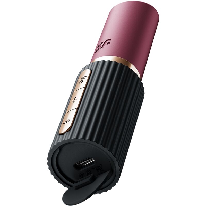 SATISFYER – PRO 2 KISS WAVE STIMOLATORE CLITORIDEO GRANATO / NERO