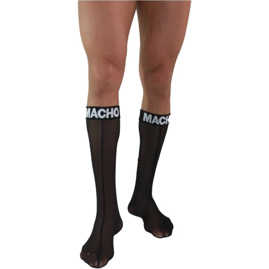 MACHO – CALZINI SOTTILI TAGLIA UNICA NERI
