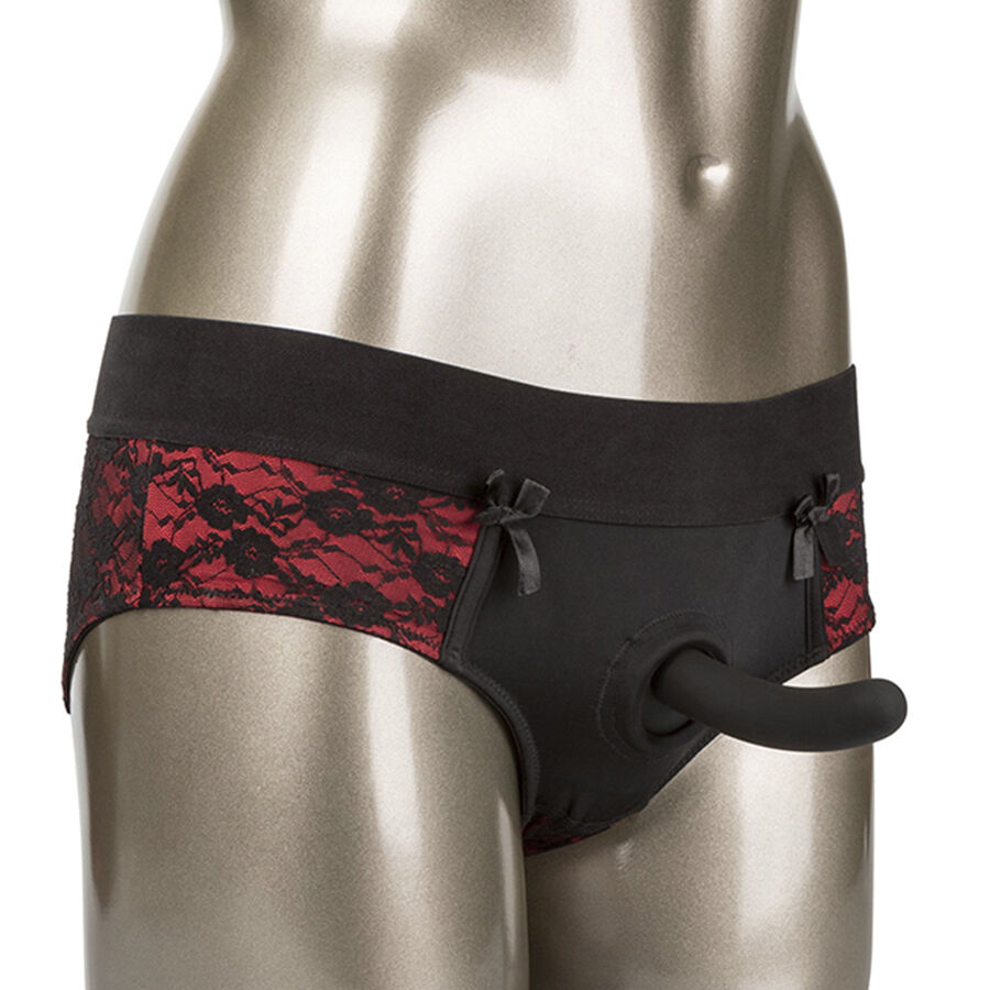 CALEXOTICS – SCANDAL SET DI SLIP SENZA CAVALLO CON DILDO TAGLIA S/M